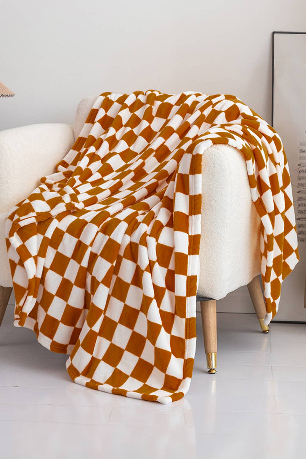 Aapparella - Wholesale Throw Blanket - Checkered Print Soft Throw Blanket 120*200cm3
