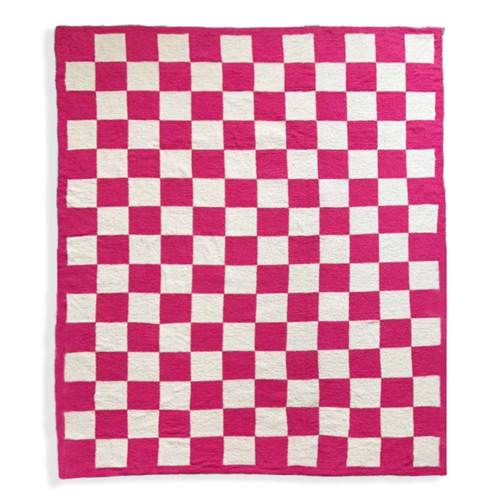 Sensibling Corp. – wholesale Throw blanket – Reversible Checkerboard Patterned Throw Blanket
8