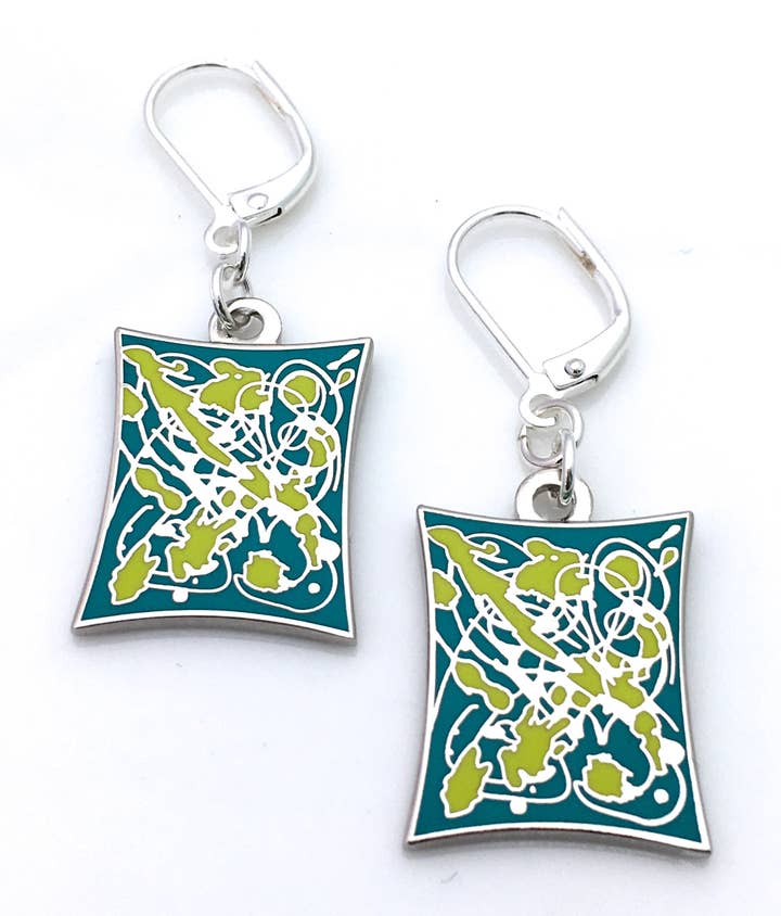 Kinzoku - Wholesale Dangle Earrings - Abstract Earrings1