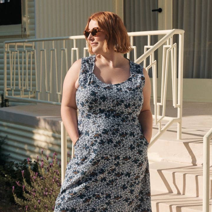 Bianca Midi Dress - Orchid for wholesale by MahaShe