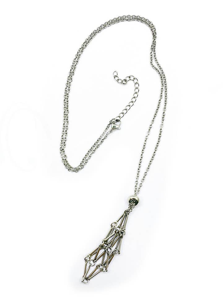 (PK 4) COLAR - REDE PARA PEDRA CORRENTE DE AÇO INOXIDÁVEL (PK) por atacado de Oceanic Linkways Inc