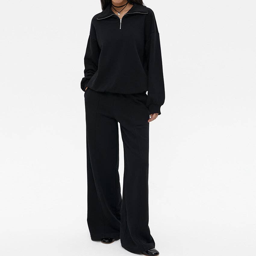 Marayn – wholesale Lounge set – Women's – European Autumn HighWaist Sweatshirt  Pants Set27