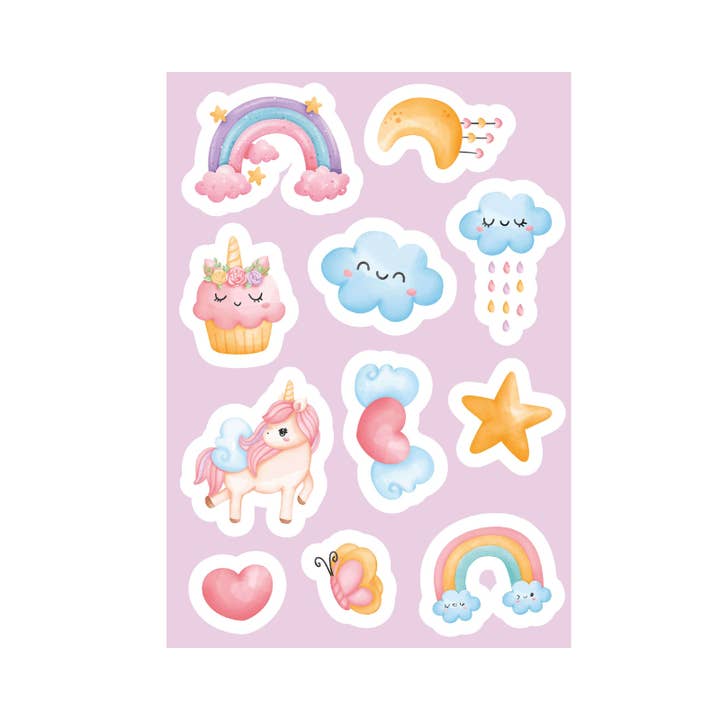 Axis Toys & Gifts - Wholesale Sticker – Child & baby - Sassi Stickers and Activities Book - Unicorns