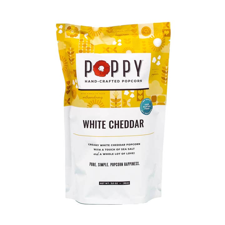 Poppy Hand-Crafted Popcorn - Wholesale Popcorn - White Cheddar Popcorn5