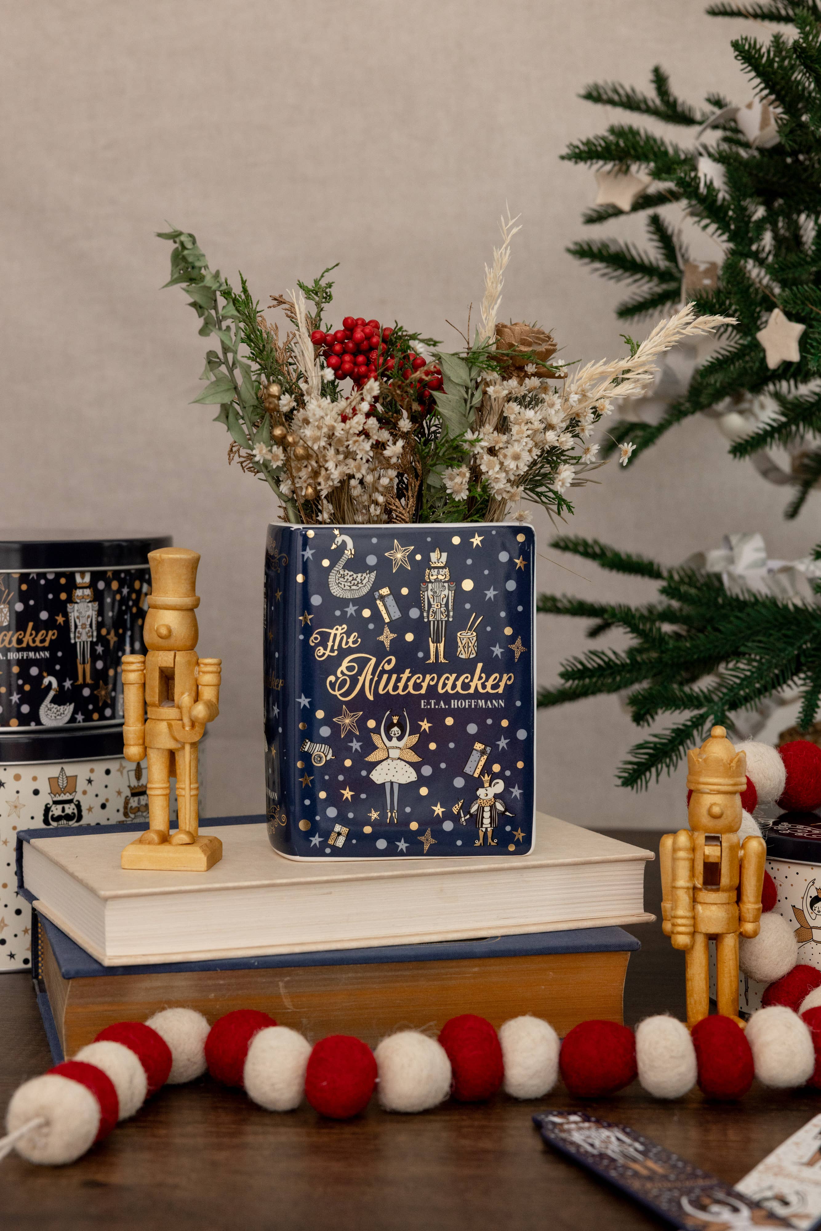 Steel Mill and Co. - Wholesale Vase - Small Book Vase, The Nutcracker