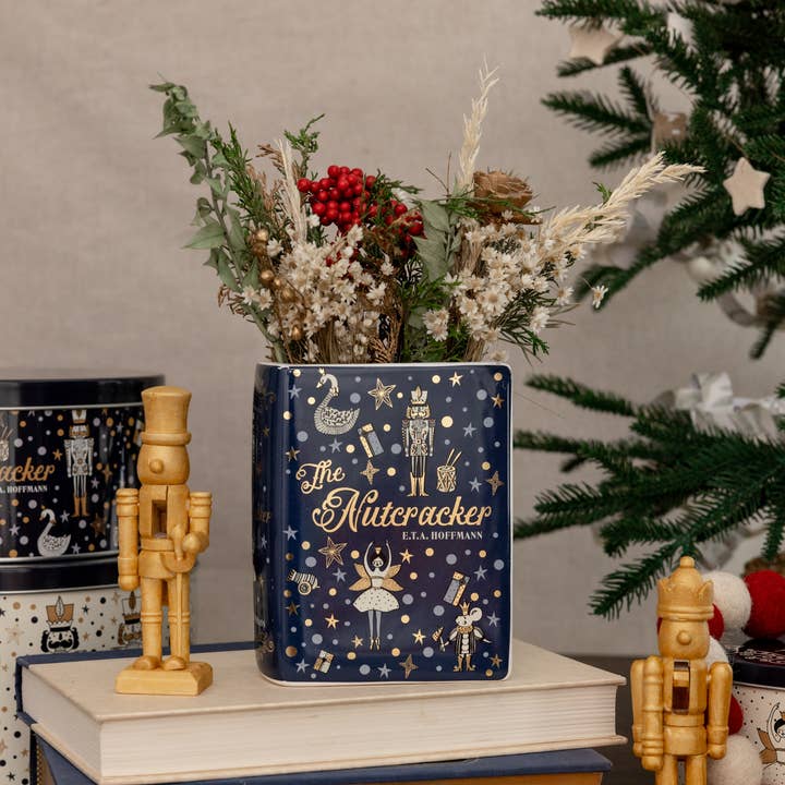 Steel Mill and Co. - Wholesale Vase - (CASE PACK) Small Book Vase, The Nutcracker0