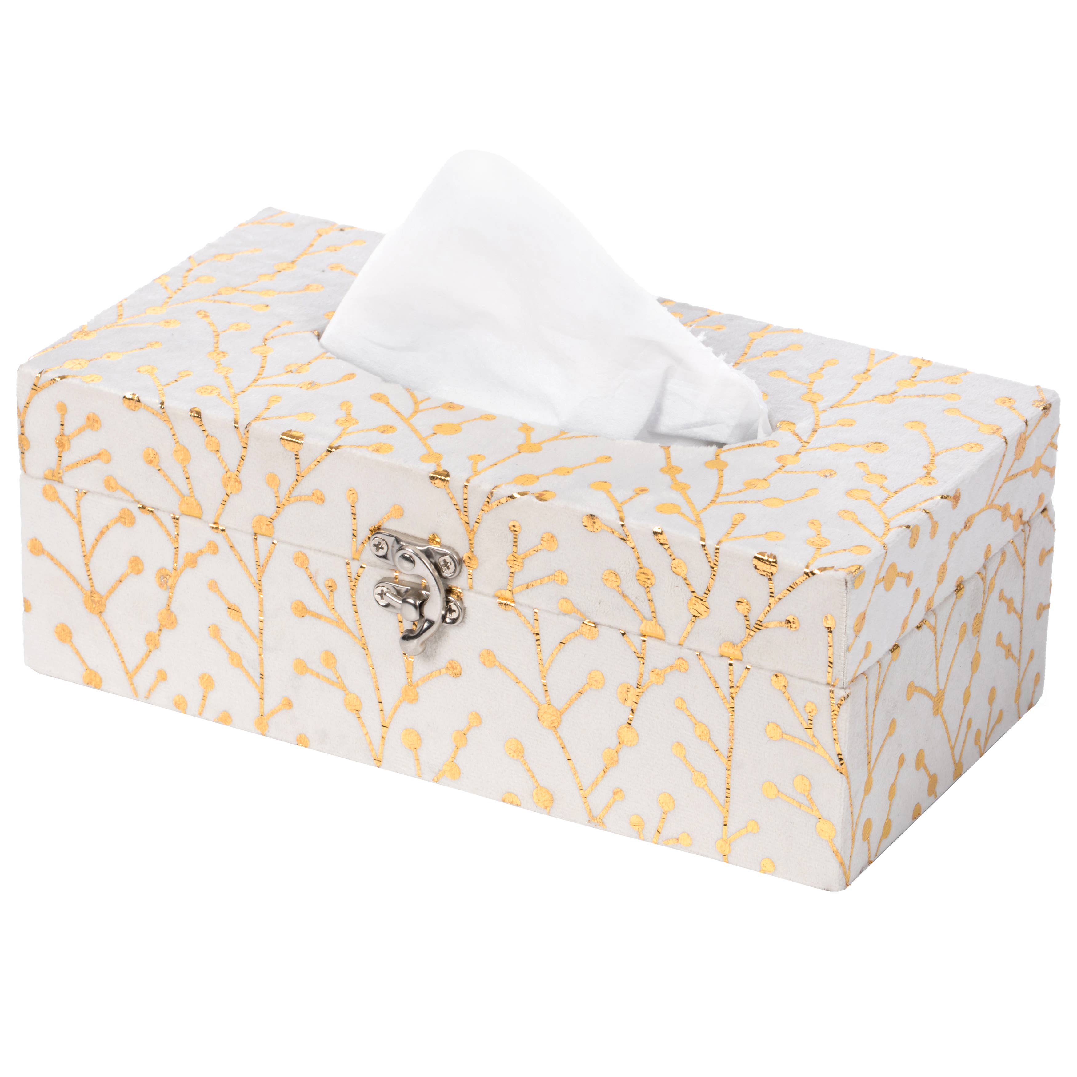 Quickway Imports - Wholesale Tissue Box - Velvet Modern Paper Facial Tissue Box Holder1