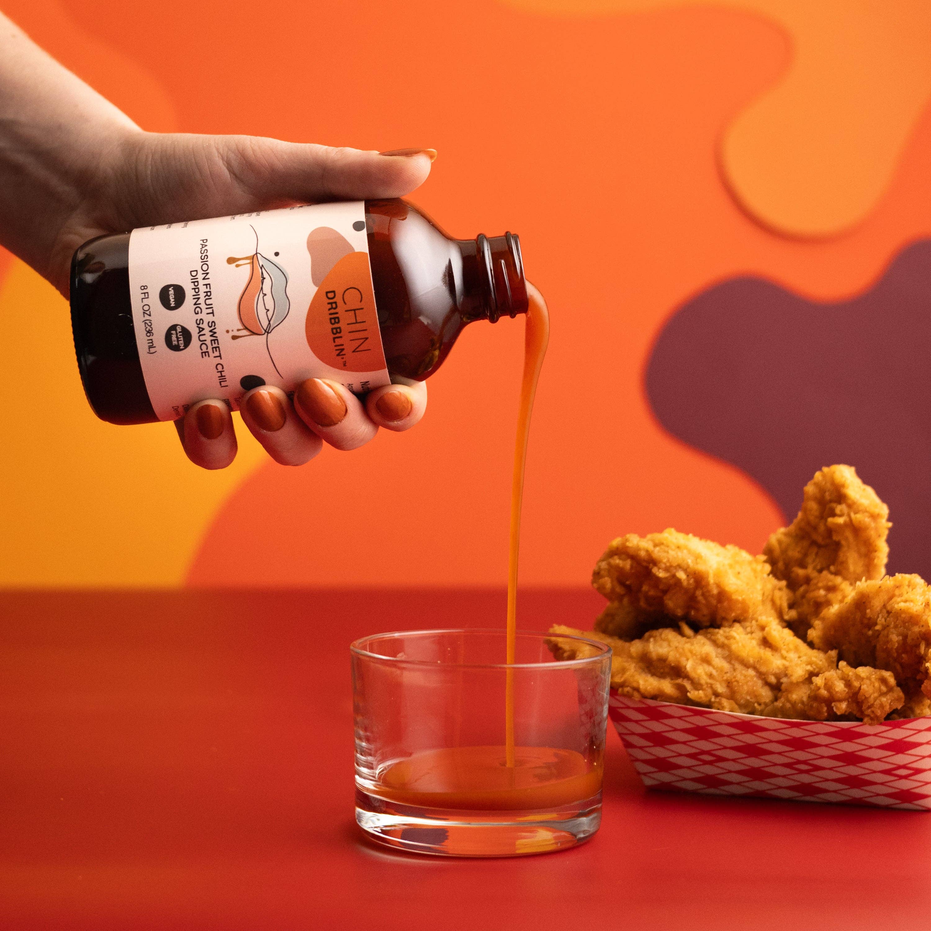 Chin Dribblin' Specialty Asian Fusion Sauces - Wholesale Sauce - Passion Fruit Sweet Chili Dipping Sauce4