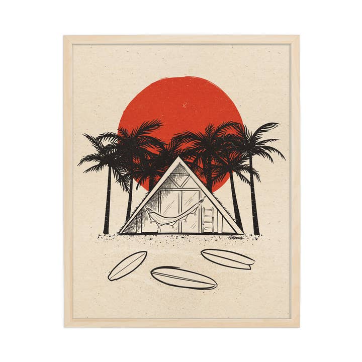 Sunday Arvo Surf Club - Vente Affiche d'art - Balerfornie0