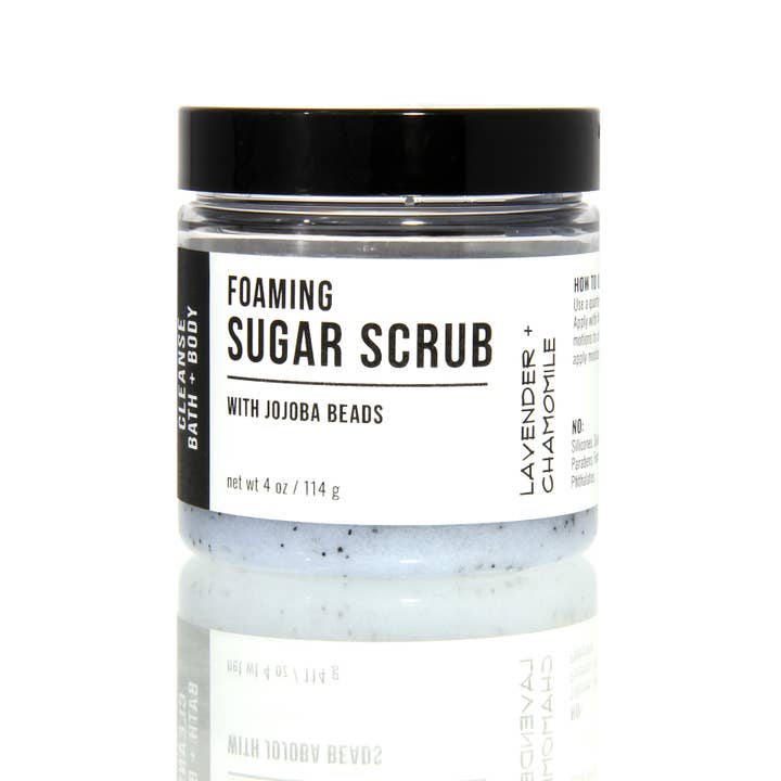 Cleanse Bath and Body - Wholesale Body Scrub/Exfoliant - Foaming Sugar Scrub with Jojoba Beads