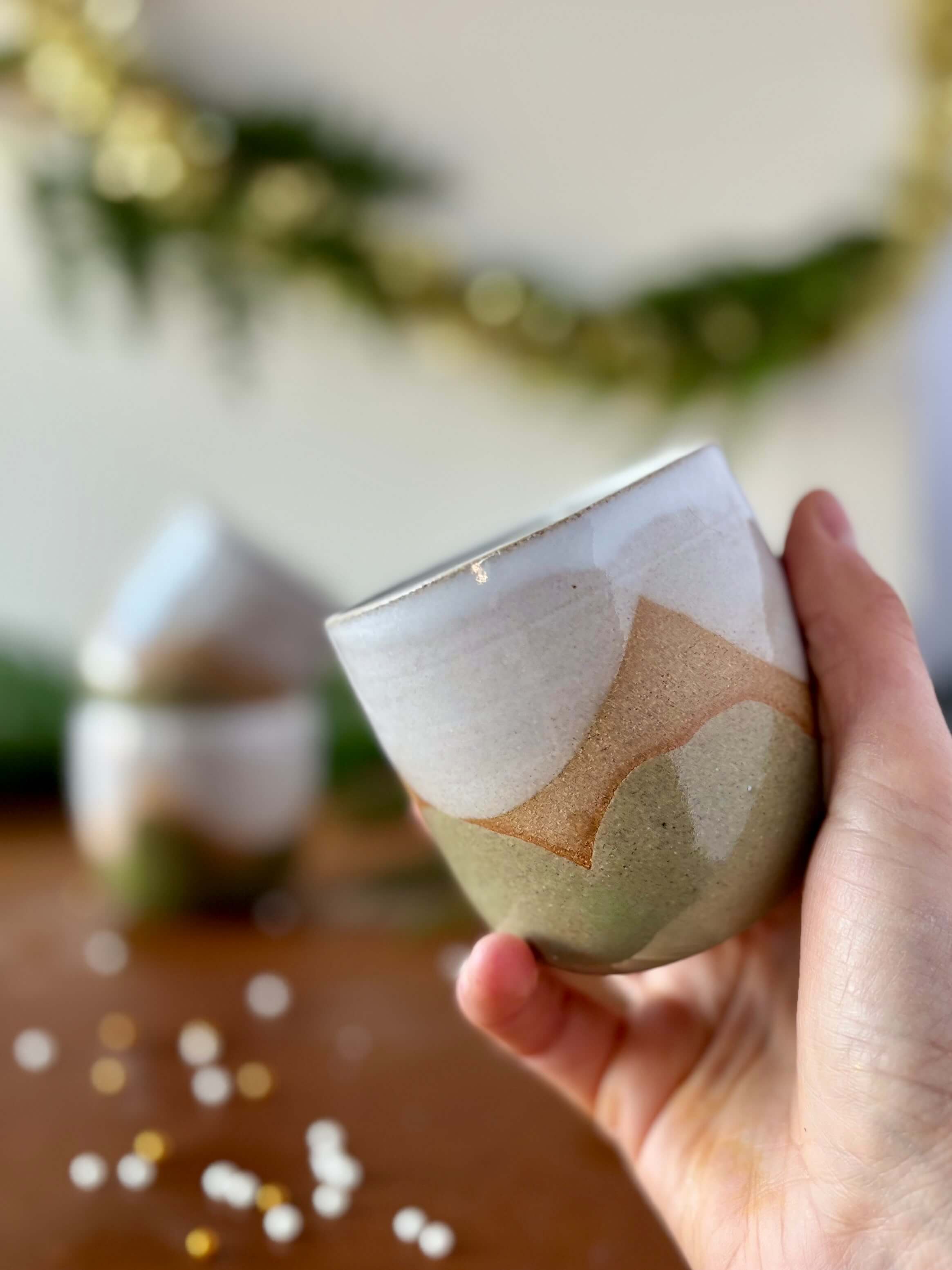 ROB Ceramics - Wholesale Drinking Glass/Cup - Horizon Wine Cup- Handmade Ceramic5