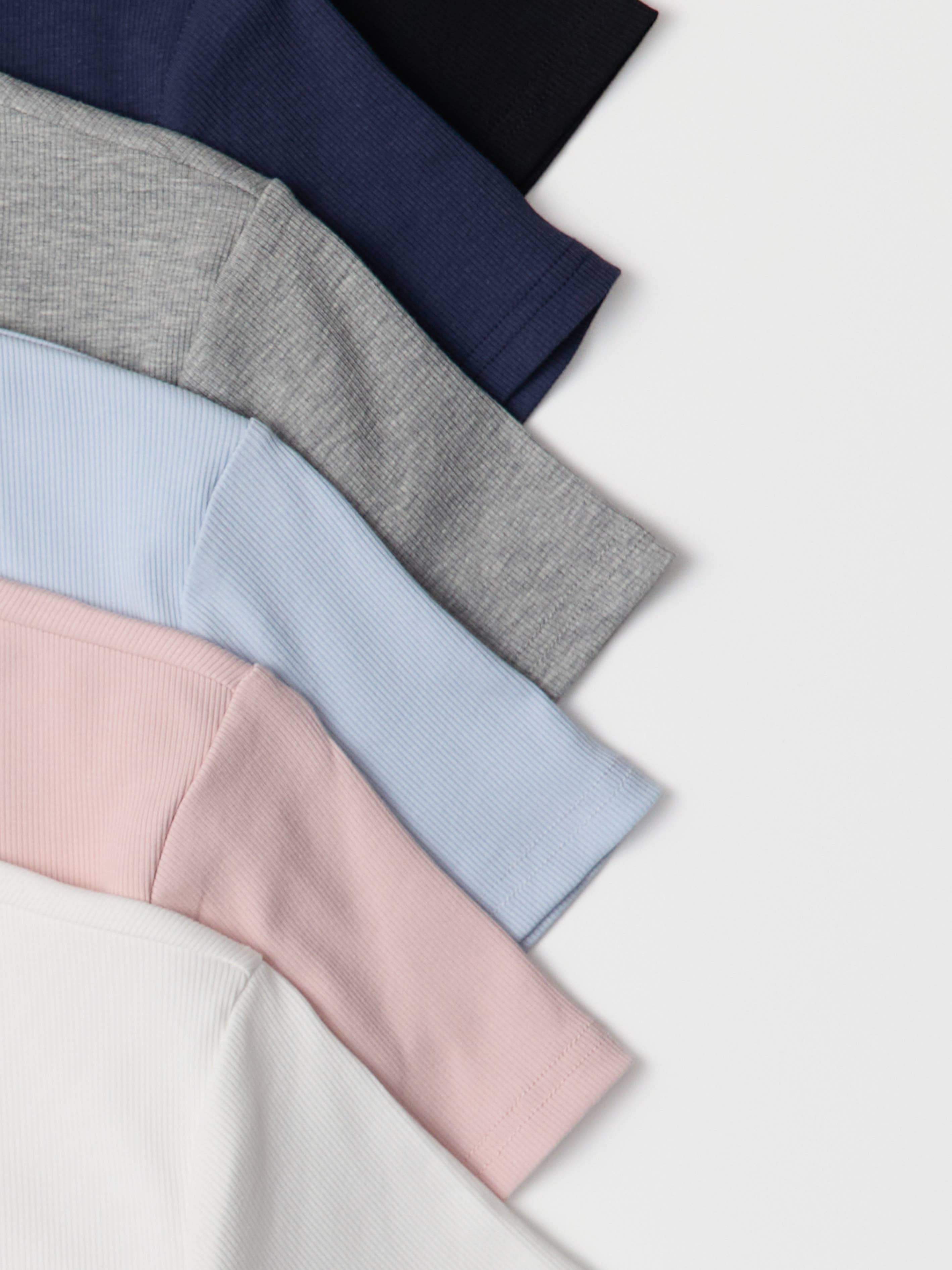 MOD REF - Wholesale T-Shirt - Women's - The Miller Top | Ribbed Short-Sleeve T-Shirt44