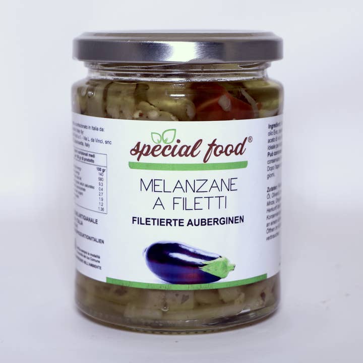FILET AUBERGINE GR 280 voor wholesale door SPECIAL FOOD SRL.