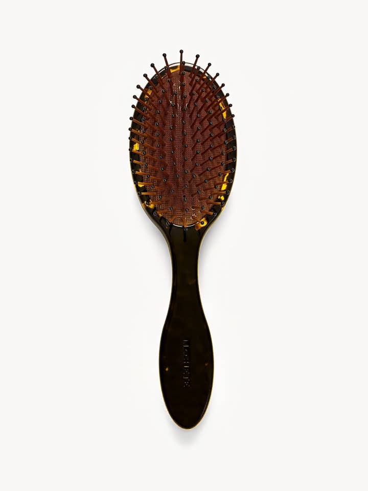 Brosse à cheveux démêlante pour tous les jours en forme de tortue foncée pour la vente par MACHETE