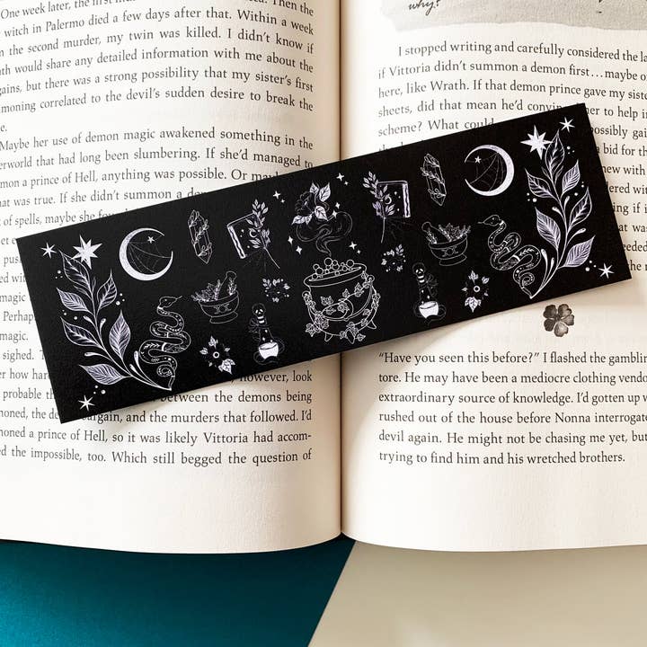 Witchy Vibes Bookmark for wholesale by Quote and Quill