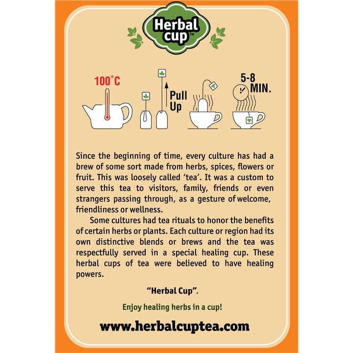 Herbal Cup Tea - Wholesale Health/Detox Tea - Turmeric Ginger Black Pepper Ayurveda Tea 2