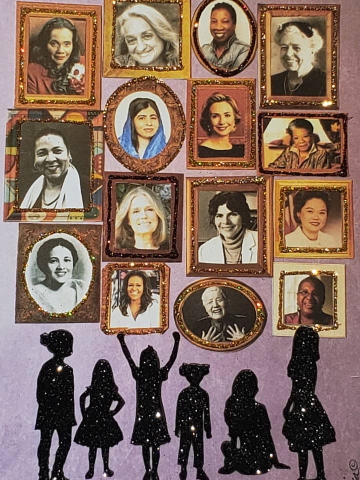 Biglietto di auguri femminista, femministe famose, arte femminista per la vendita all'ingrosso da parte di Erica DiPaolo Designs