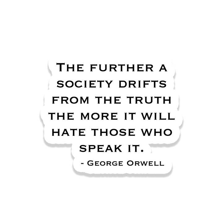 Society Drifts Decal | Politics | Waterproof Bumper Sticker for wholesale by SlapPolitics Stickers