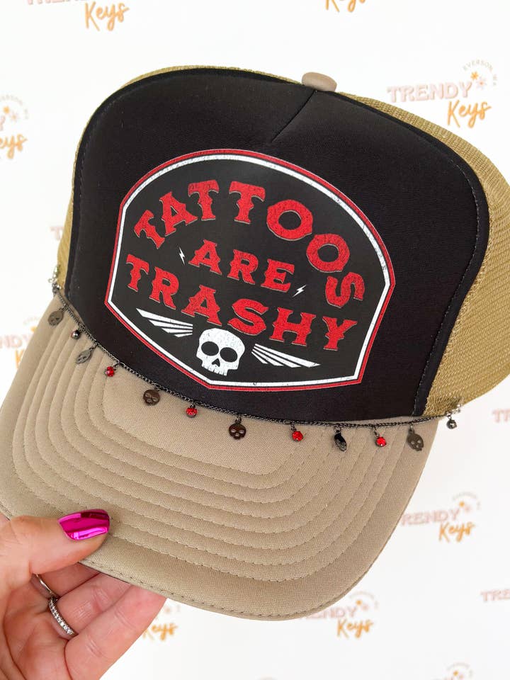 Casquette de camionneur tatouages vulgaires pour la vente par TrendyKeys