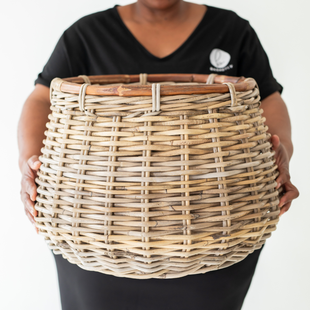 Basketly - Wholesale Basket - Rattan Stout Round Basket6