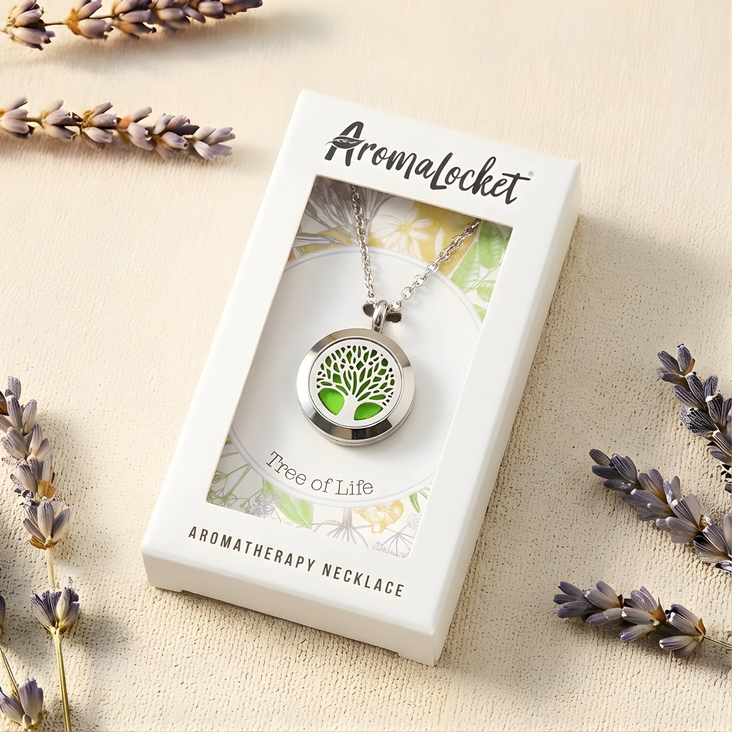 Matrix Aromatherapy - Wholesale Aromatherapy Necklace - Tree of Life Essential Oil Diffuser Necklace - Mini