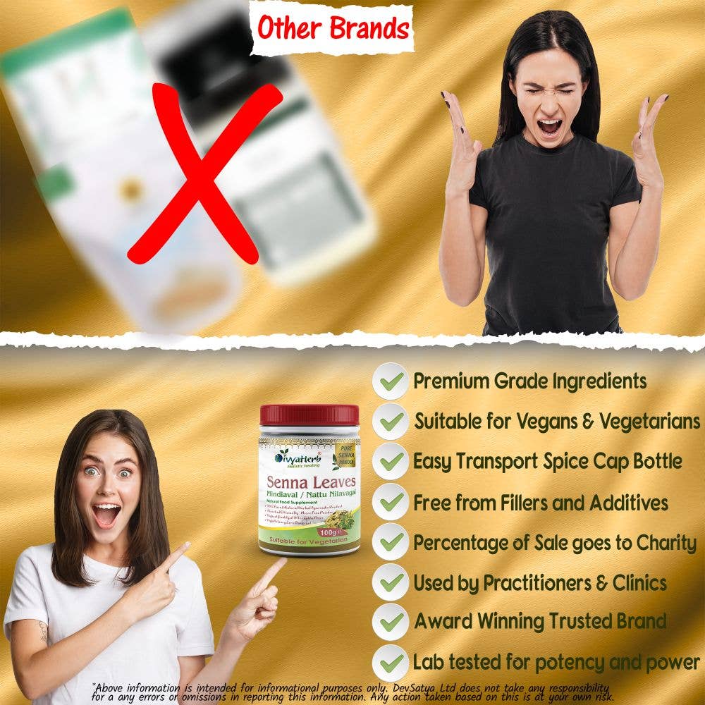 DevSatya Ltd Aushadh, Ayushya, Divyaherb – Engroshandel Protein-/superfoodpulver – Senna Blade Pulver9