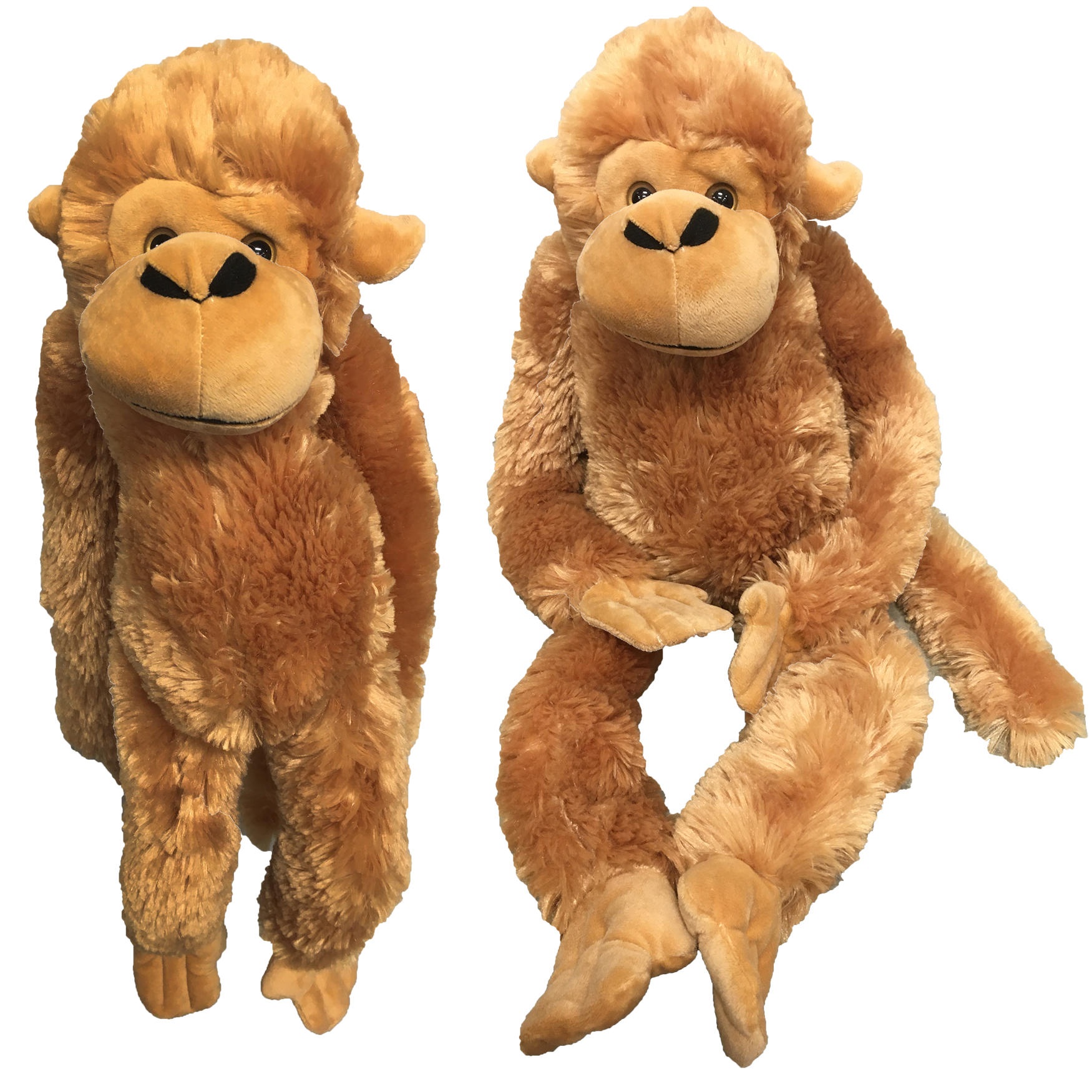 Texas Toy Distribution - Wholesale Stuffed/Plush Toy - Kids & Baby - Monkey with Velcro Hands 24" Plush Stuffed Animal2