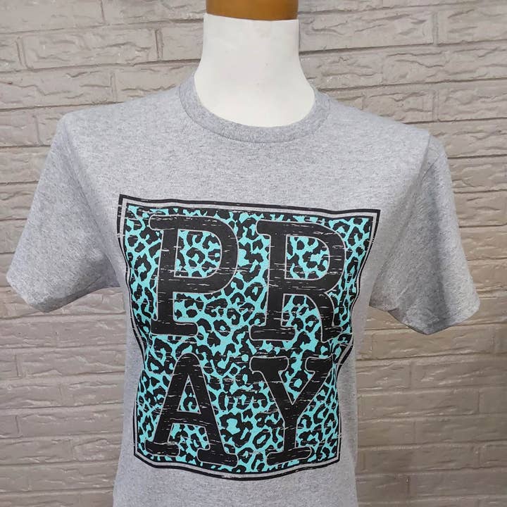 TRANSFER - PRAY Cheetah Print for wholesale by Start2Finish