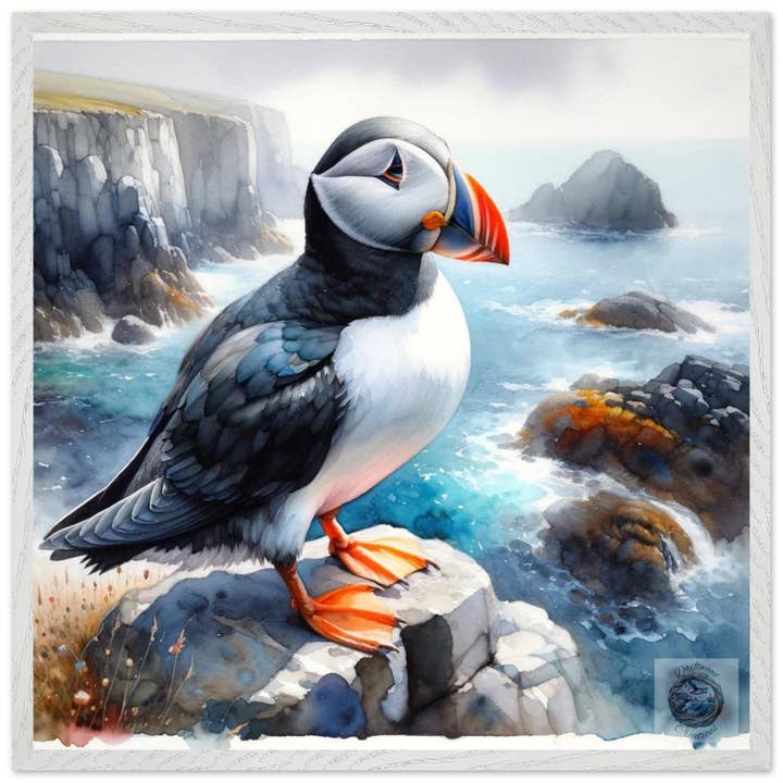 Profil de Macareux au Charme Côtier pour la vente par Driftwood Creations