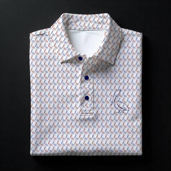 Petey Crest Polo for wholesale by 1771 Designs