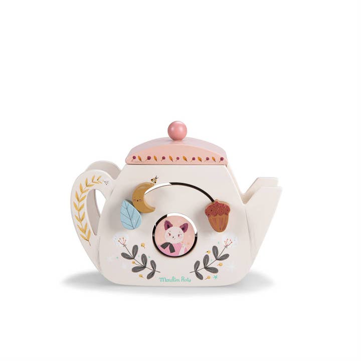 MOULIN ROTY by Speedy Monkey - Wholesale Wood Toy - Kids - Teapot Shape Sorter After the Rain