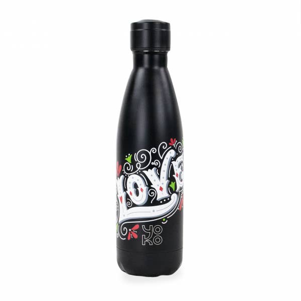 Bouteille isotherme " Love " 500 ml pour la vente par YOKO DESIGN