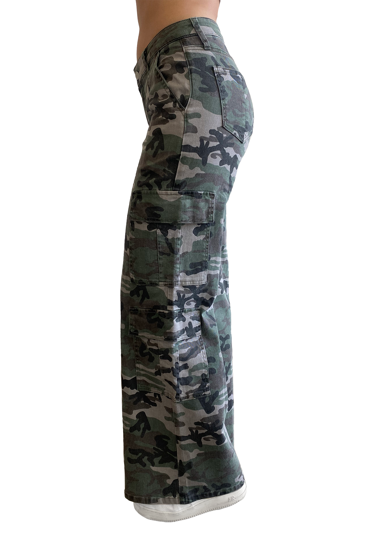Prosperity Denim - Wholesale Pants - Women's - BEST SELLER Gina Cargo Straight in Camo1