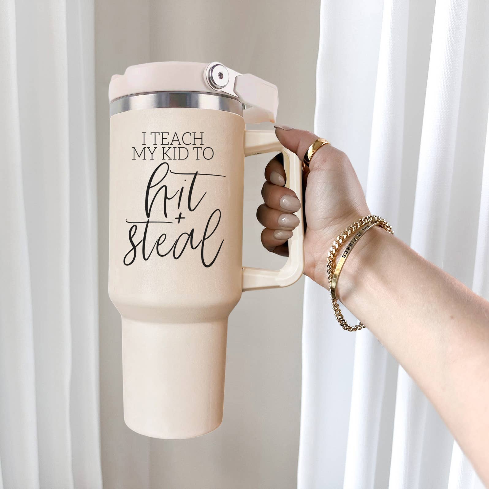 Gia Roma - Wholesale Drinking Glass/Cup - Baseball Drinkware | Baseball Mom Gift Tumblers 40oz Handle28