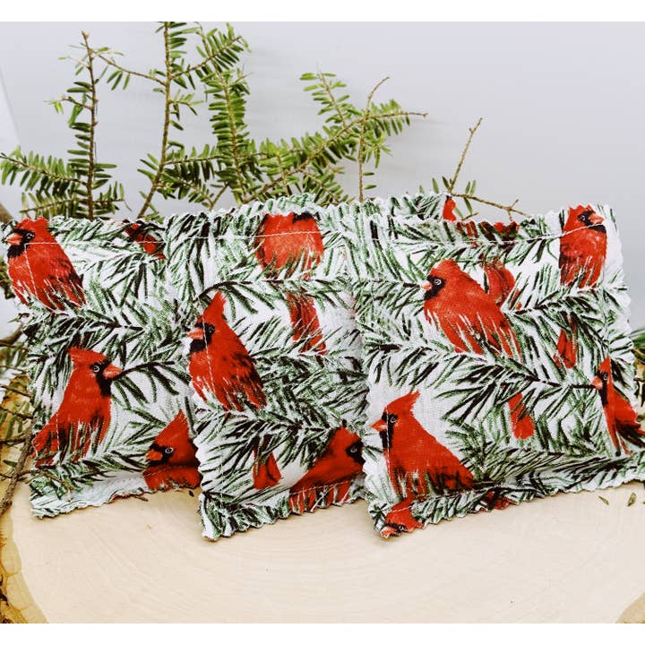 Wellness & Oils - Wholesale Sachet - Balsam Fir Sachet Infused with Essential Oils-Cardinals