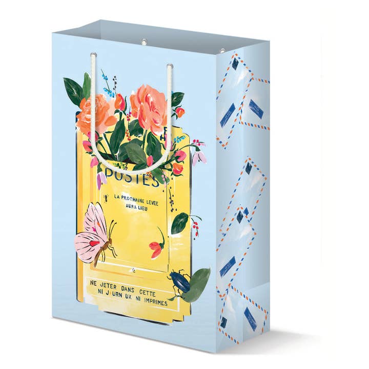 Mailbox and Flowers Gift Bag for wholesale by Driscoll Design