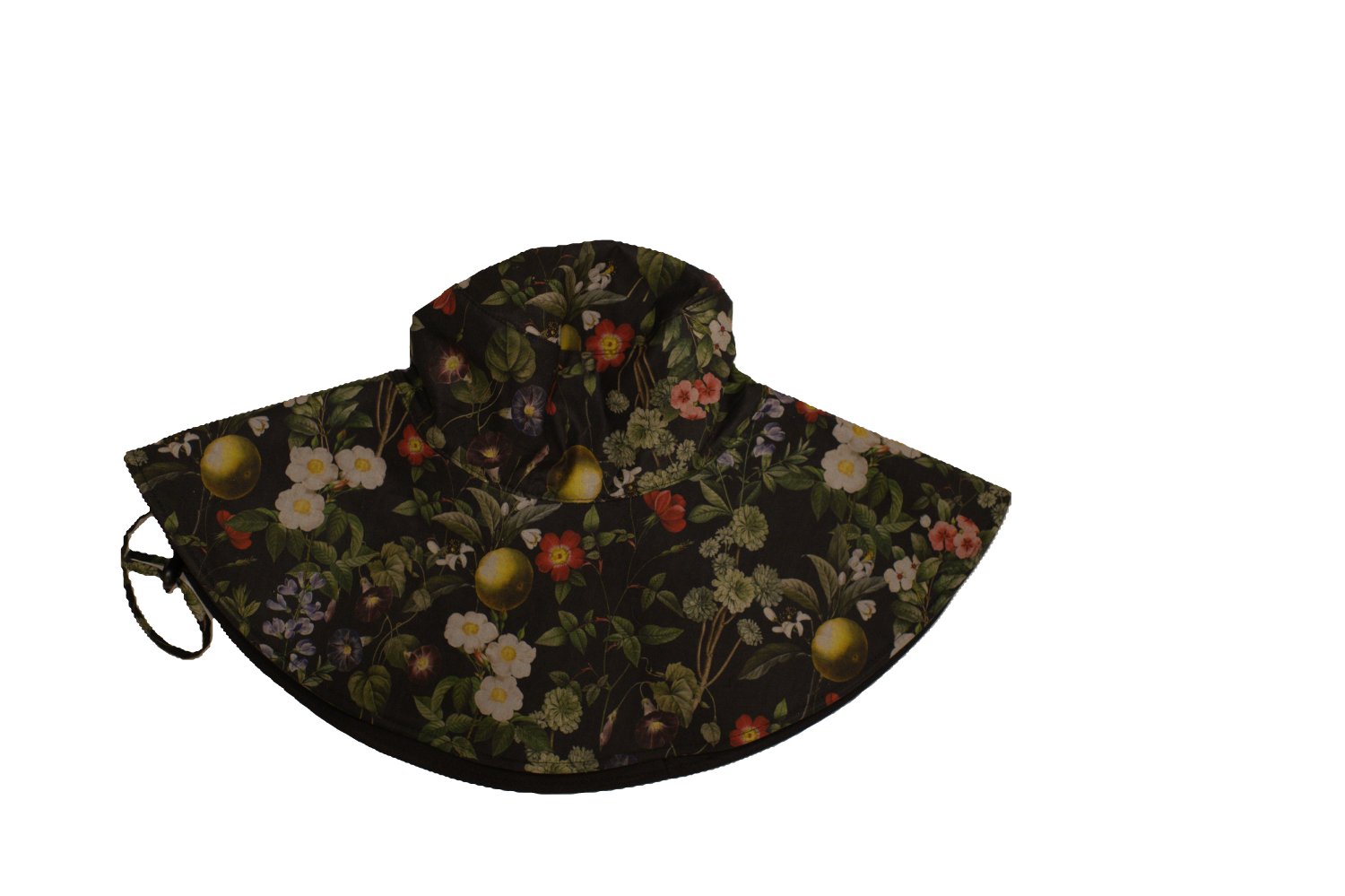 Garden Works - Wholesale Bucket Hat - Women's - Midnight Bloom Wide Brim Gardening Hat1