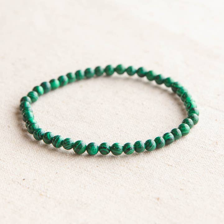 Genuine Malachite Energy Bracelet for wholesale by Tiny Rituals