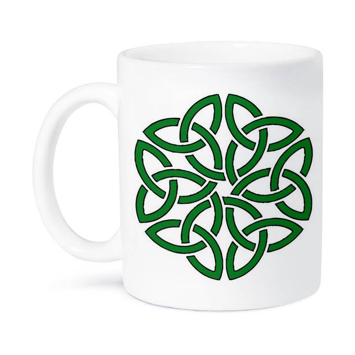 3dRose, Design de Nó Celta de Trevo, Caneca por atacado de 3dRose