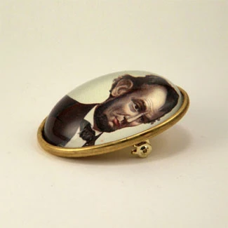 B.Berish - Wholesale Brooch - Abe's A Babe - Abraham Lincoln Brooch1