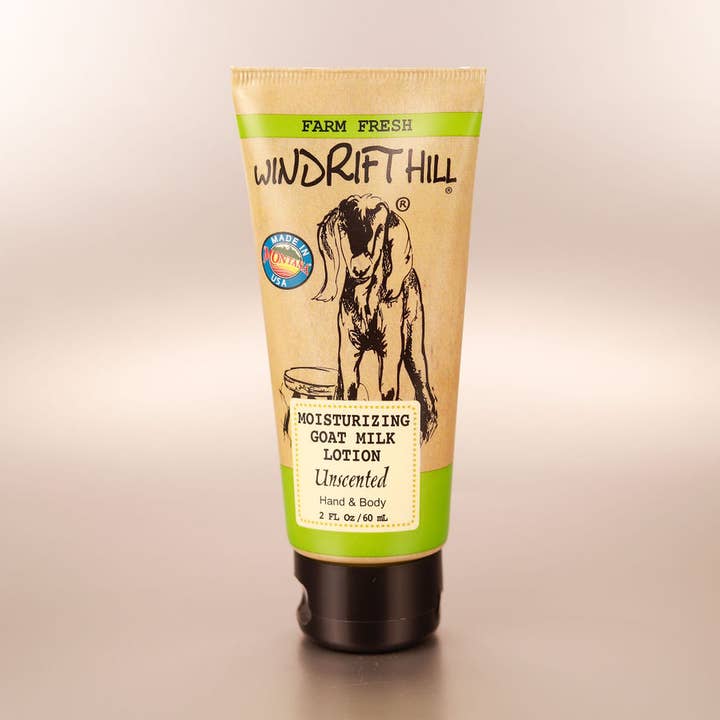 Windrift Hill Goat Milk Skincare - Wholesale Hand & Body Lotion - Unscented Goat Milk Lotion - Tube | 6pack0