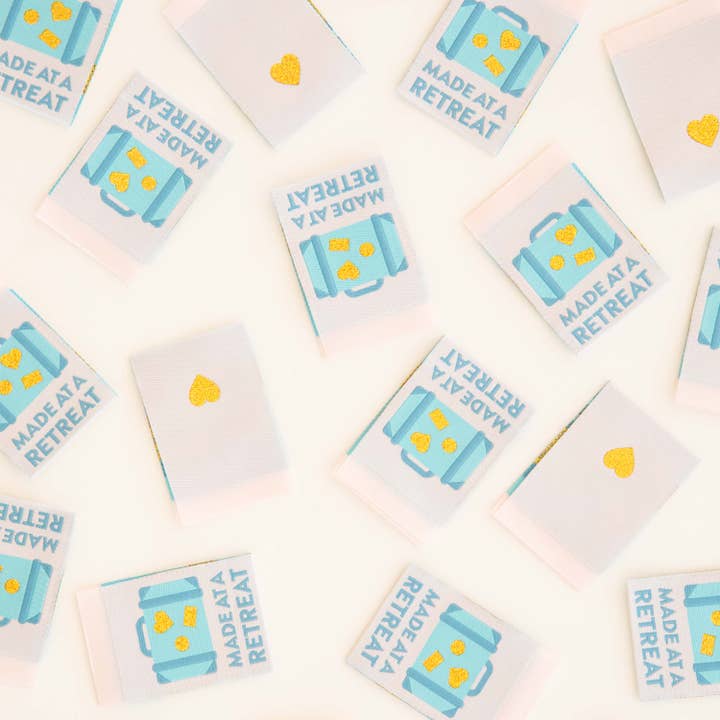 Sarah Hearts - Vendita all'ingrosso Attrezzature per lavoretti e fai da te - Made at a Retreat - Etichette tessute per abiti e trapunte da cucire2