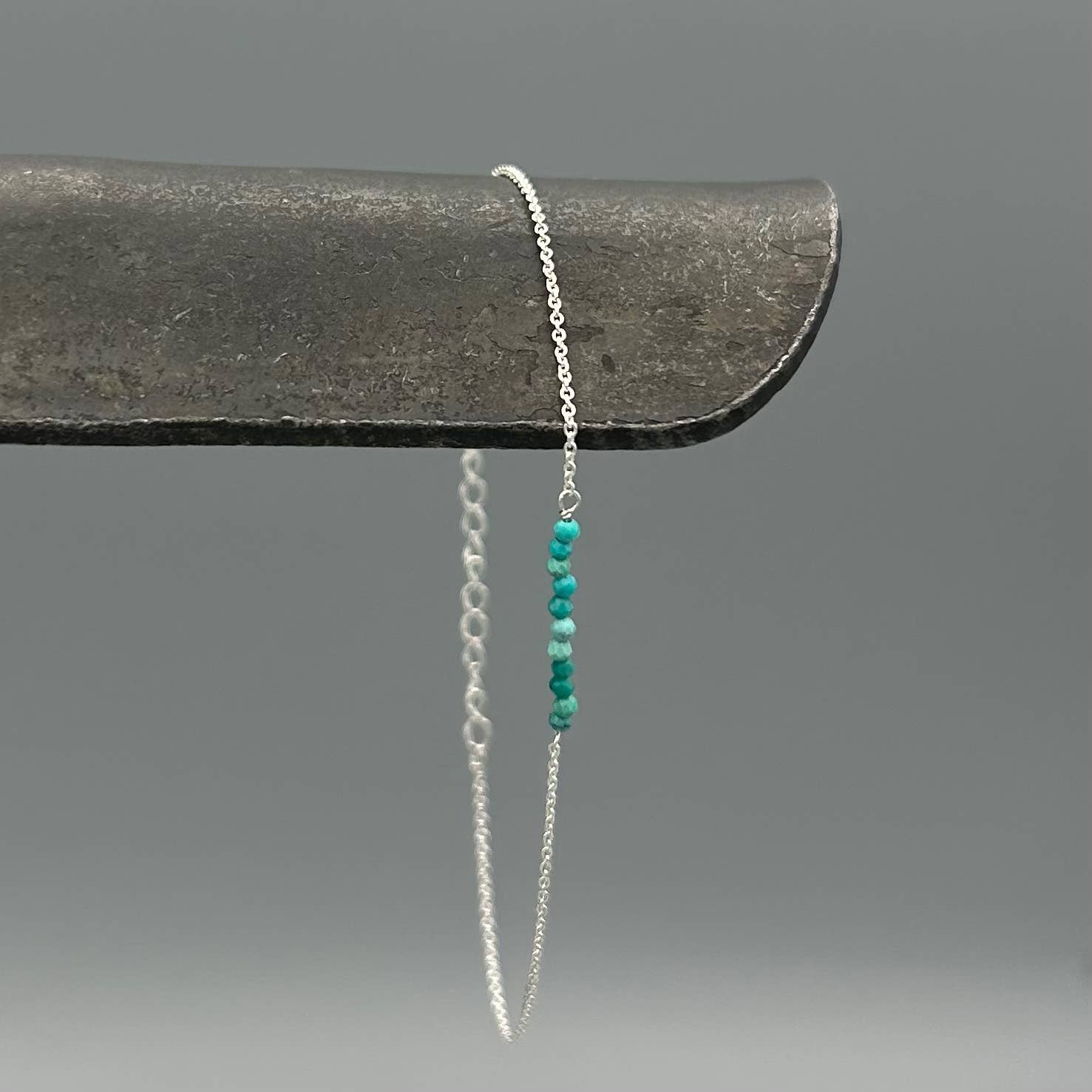 Something Silver - Wholesale Beaded Bracelet - Tiny Stone Bead Bracelet4