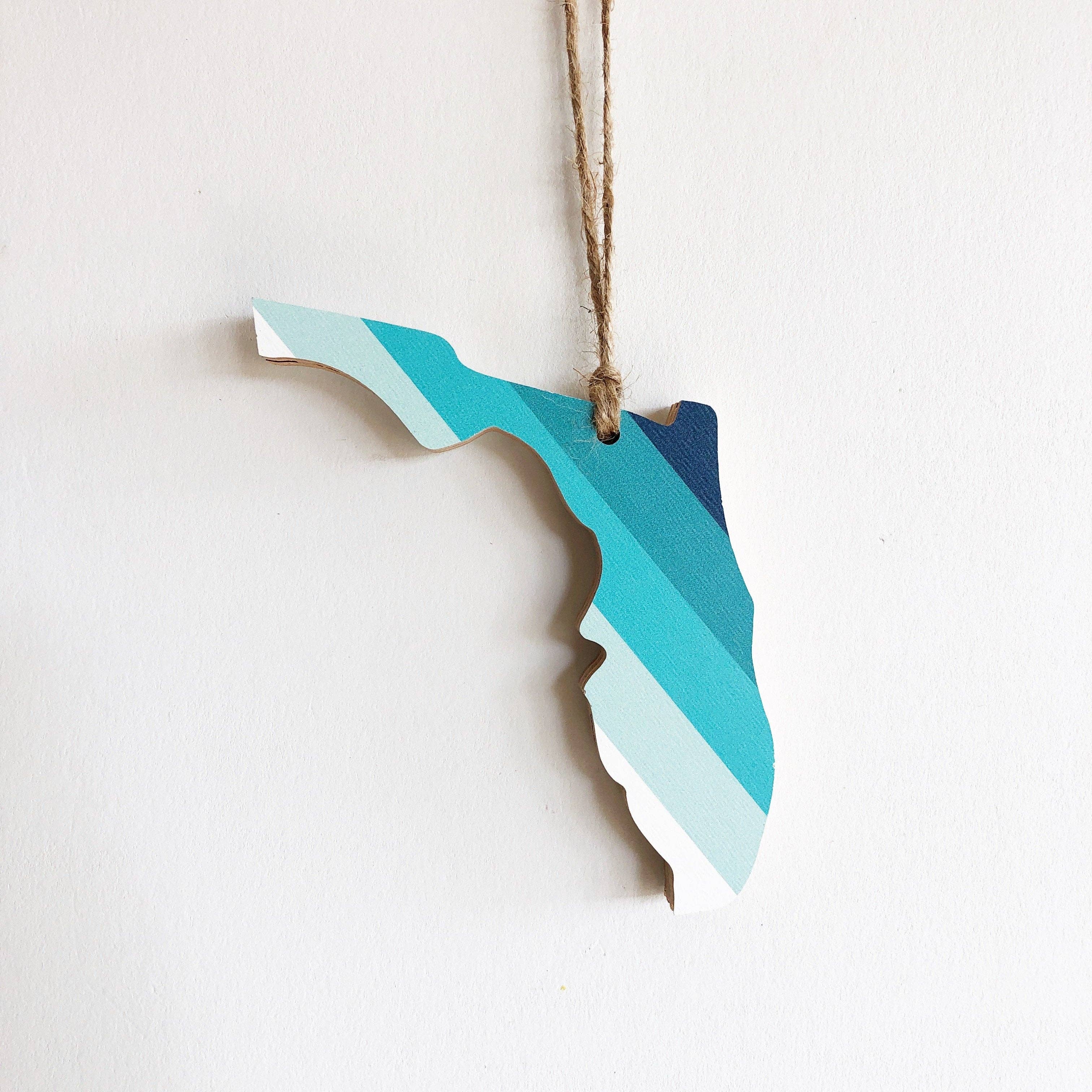 Hemlock & Heather - Wholesale Ornament - Comal Stripes State Ornaments26