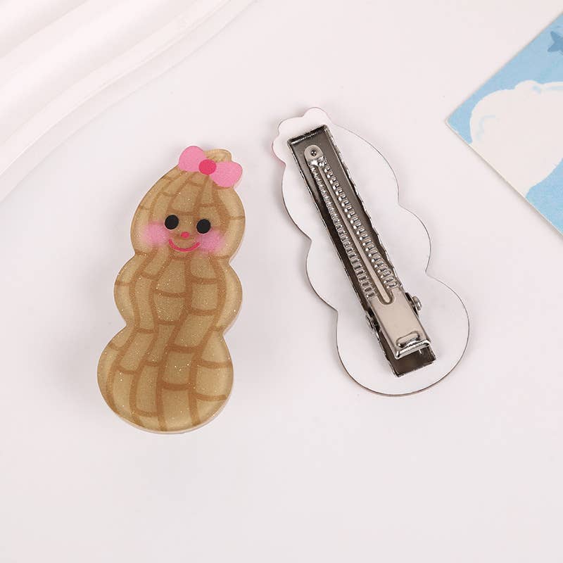 SoapElenGlen - Wholesale Hair Clip - Women's - Fun Vegetable & Flower Hair Claws, Cute Side Clip4