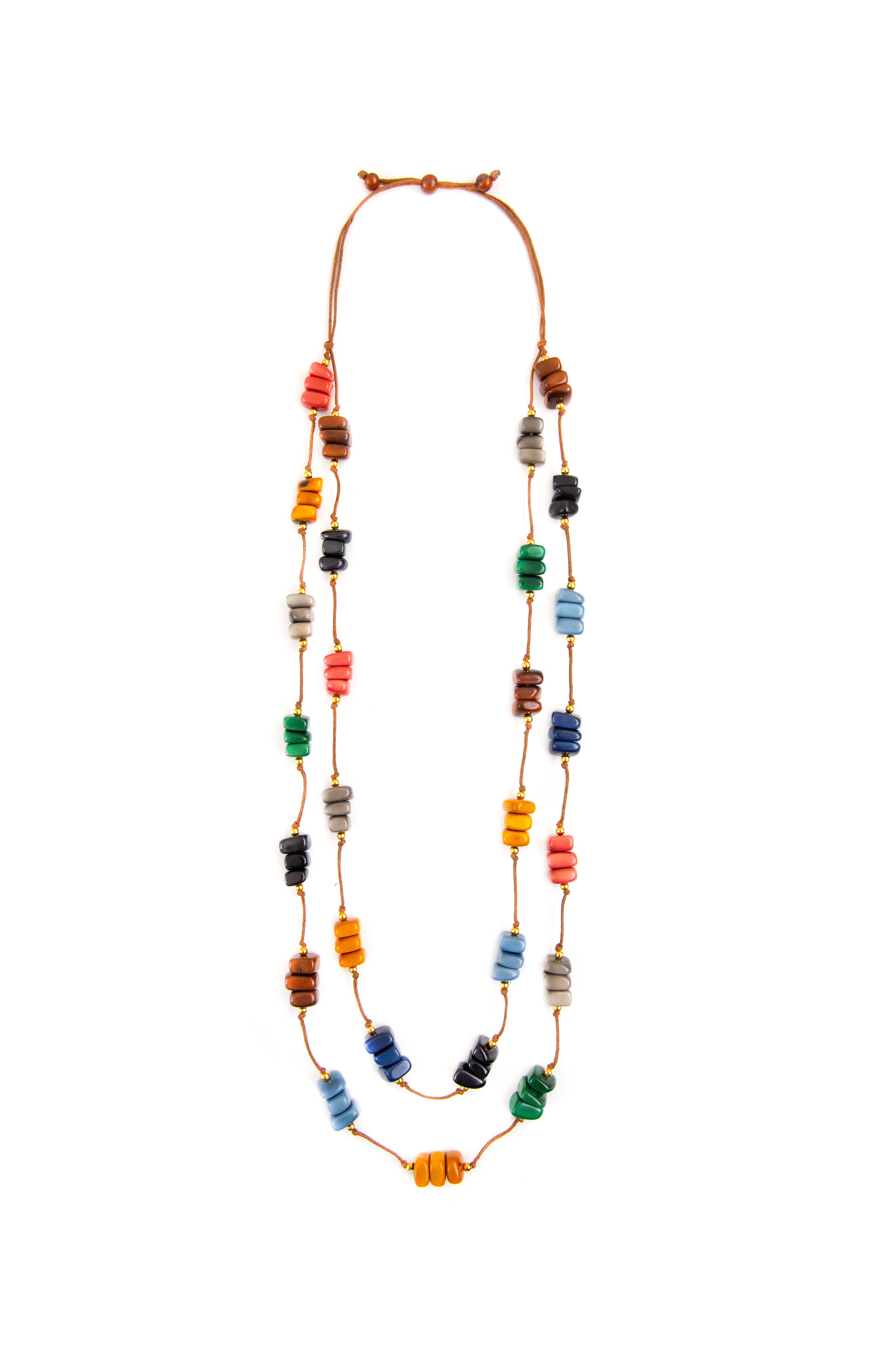 Organic Tagua Jewelry - Vente Collier de perles - Collier Christine15