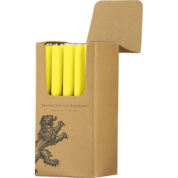 Primrose gule øko-middagslys, 25 pr. Pakke for engroshandel hos BRITISH COLOUR STANDARD - Europe