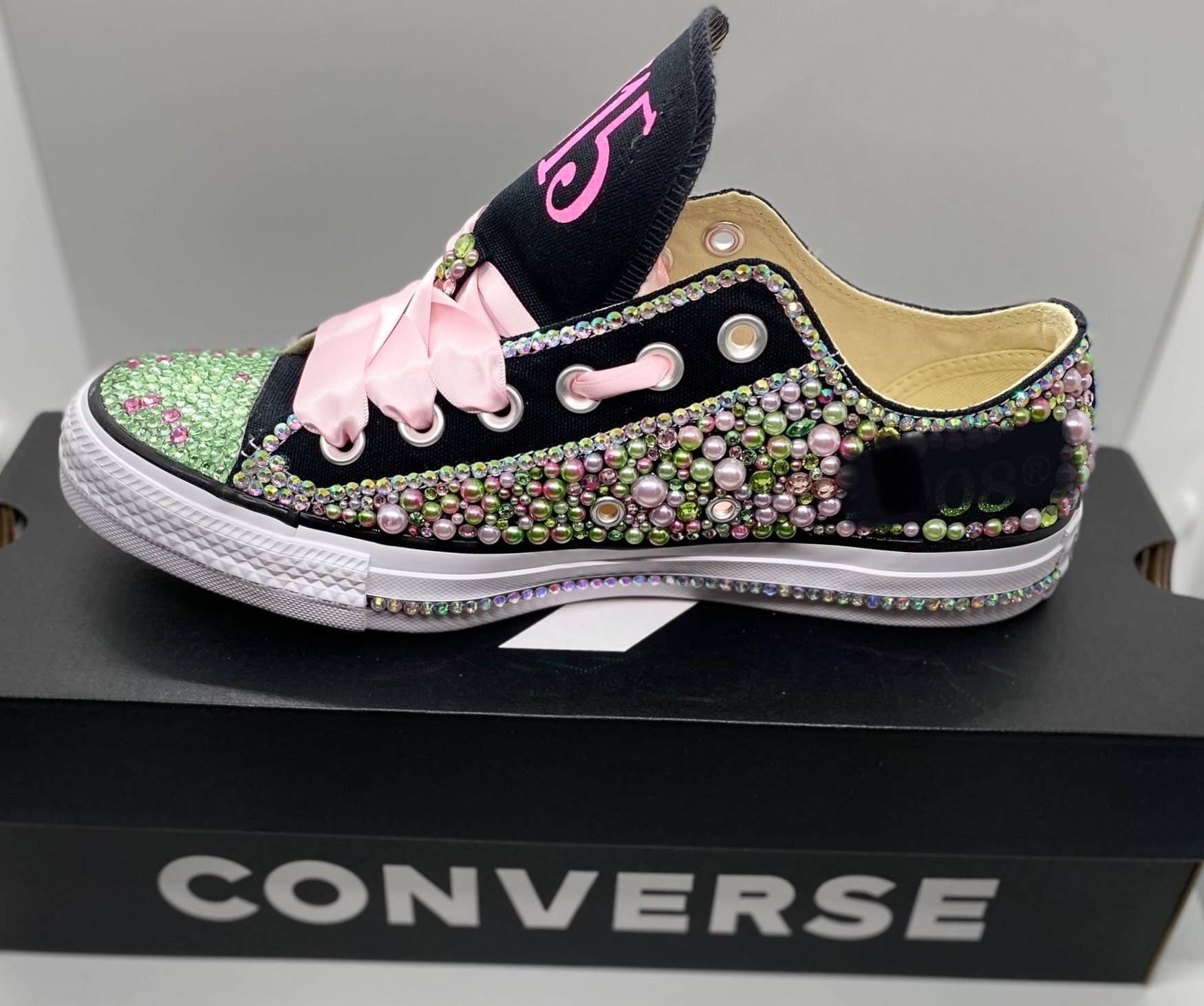 Southern Belle – wholesale Vardagssneakers - Dam – Bling sneakers med möjlighet till personlig anpassning8