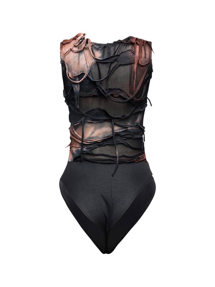 BRUN COMBO Just My Vibe Långärmad Kroppsdräkt för wholesale på Faire1