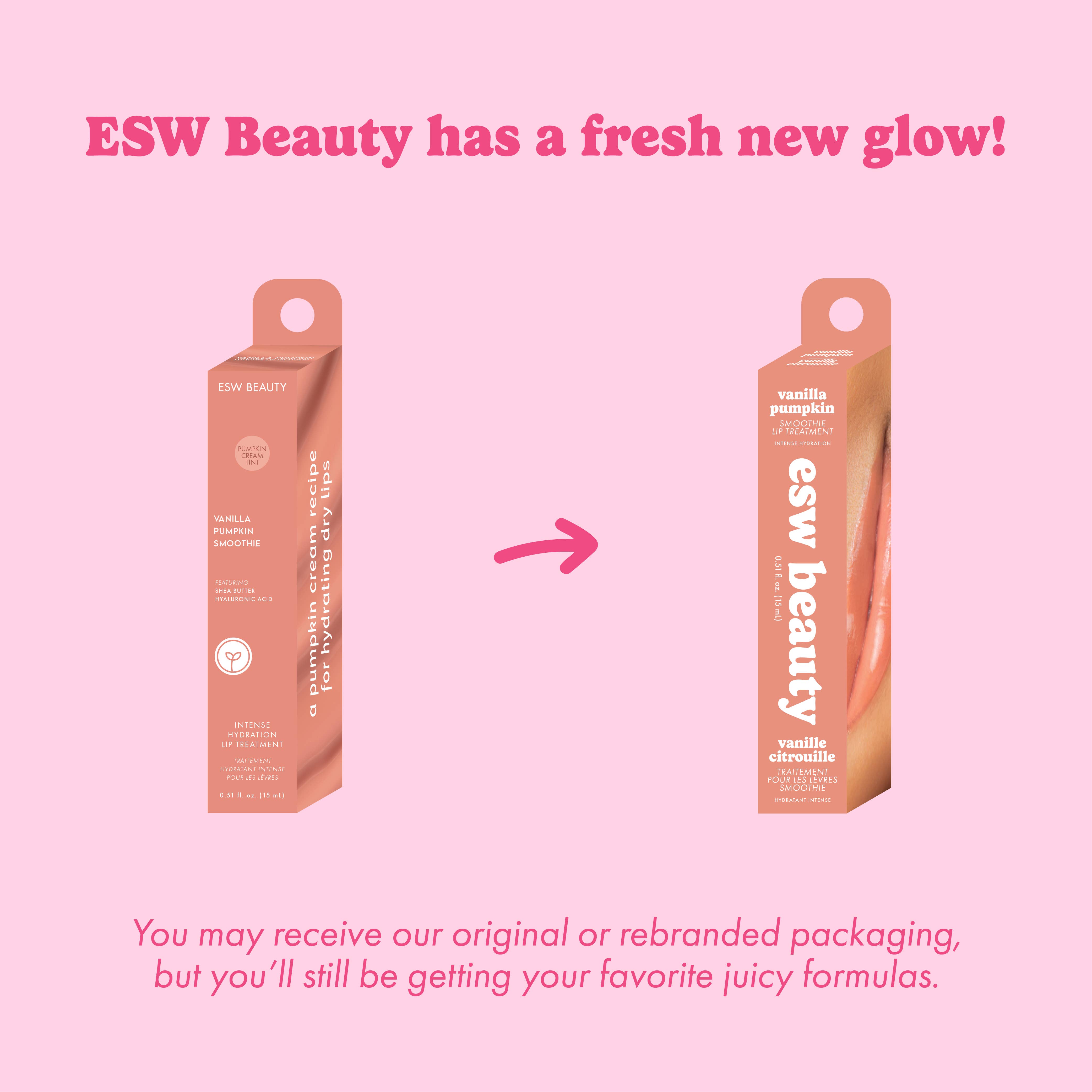 ESW Beauty – wholesale Lip Balm – Strawberry Banana Smoothie Intense Hydration Lip Treatment1